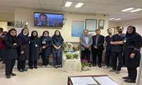 بازدید تیم مدیریتی بیمارستان کوثر آستانه اشرفیه و تبریک سال نو به همکاران بخش های مختلف این واحد
