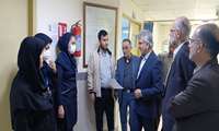 بازدید رئیس دانشگاه علوم پزشکی گیلان و نماینده مجلس از بیمارستان کوثر آستانه اشرفیه