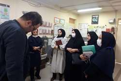 بازدید مدیر امور پرستاری دانشگاه از بیمارستان کوثر آستانه