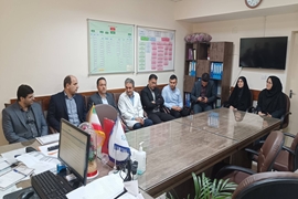 بازدید دادستان و رئیس دادگستری از بیمارستان کوثر آستانه اشرفیه به مناسبت روز پزشک و هفته دولت