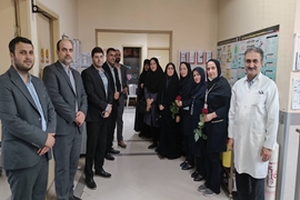 تقدیر و تشکر دادستان و رئیس دادگستری شهرستان آستانه اشرفیه از پرستاران بیمارستان کوثر به مناسبت روز پرستار
