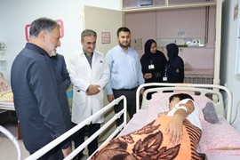 بازدید دکتر احمد آقایی، بازرس کل استان گیلان از بیمارستان کوثر آستانه اشرفیه